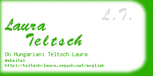 laura teltsch business card